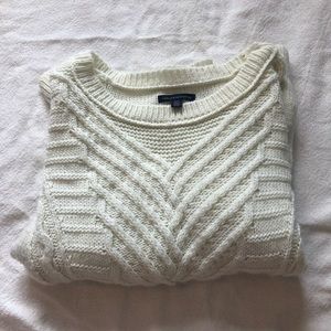 AE cable knit sweater